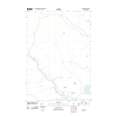 2011 Map of Jim Pond, 2011 Print