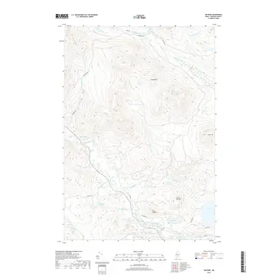 2018 Map of Jim Pond, 2018 Print