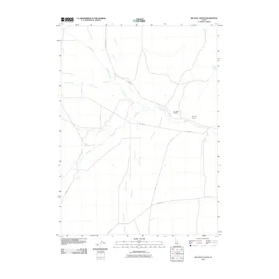 2010 Map of Jim Sage Canyon, 2010 Print
