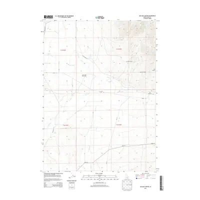 2013 Map of Jim Sage Canyon, 2013 Print