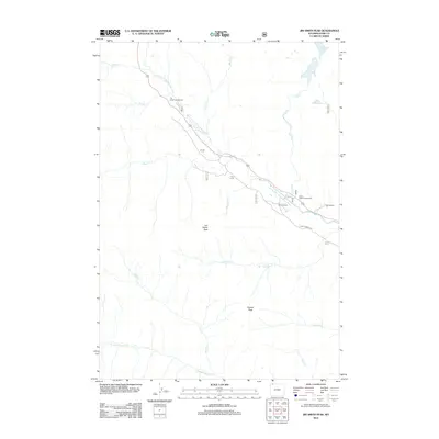 2012 Map of Jim Smith Peak, 2012 Print