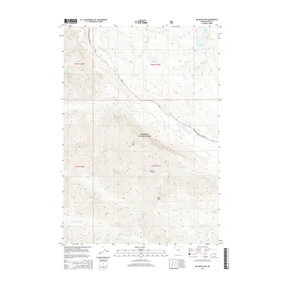 2015 Map of Jim Smith Peak, 2015 Print