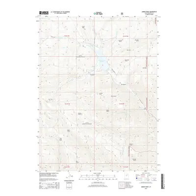 2014 Map of Jimmies Point, 2014 Print