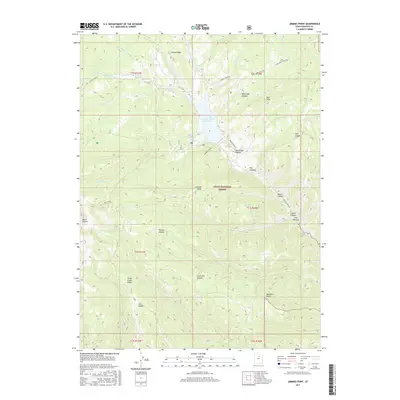 2017 Map of Jimmies Point, 2017 Print