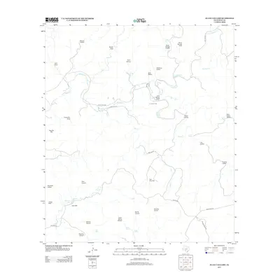 2013 Map of Jo Jan Van Camp, 2013 Print