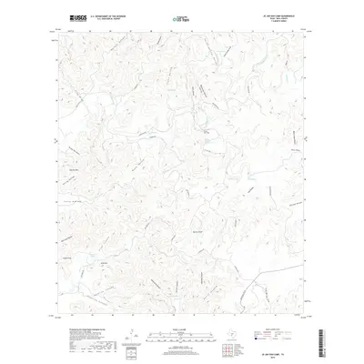 2019 Map of Jo Jan Van Camp, 2019 Print