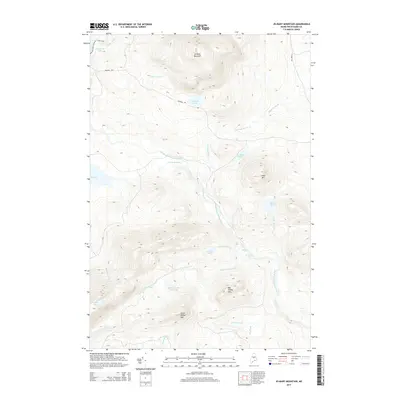 2014 Map of Jo-Mary Mountain, 2014 Print