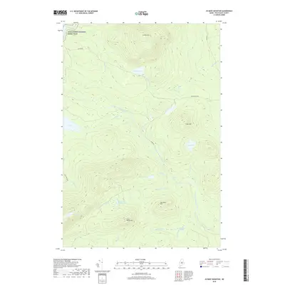 2018 Map of Jo-Mary Mountain, 2018 Print