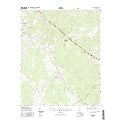 2017 Map of Joanna, 2017 Print