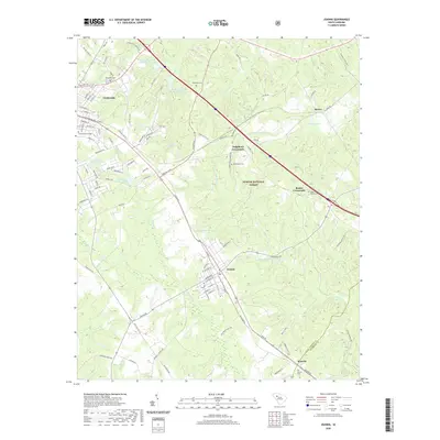 2020 Map of Joanna, 2020 Print