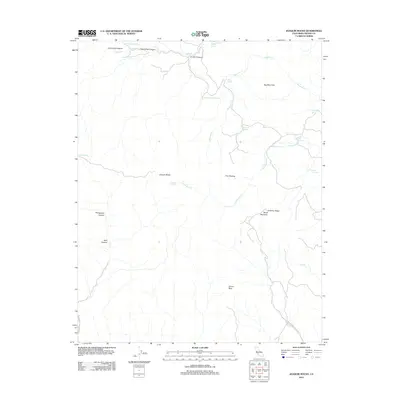 2012 Map of Joaquin Rocks, 2012 Print