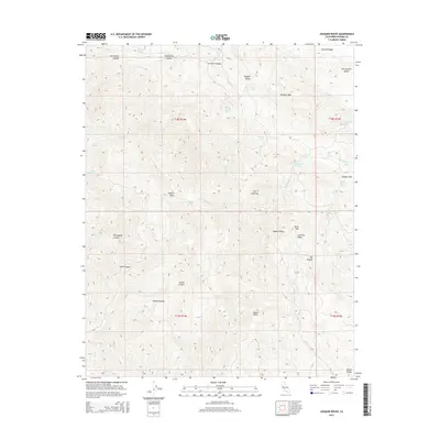 2015 Map of Joaquin Rocks, 2015 Print