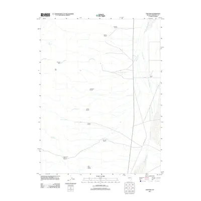 2011 Map of Job Peak, 2011 Print
