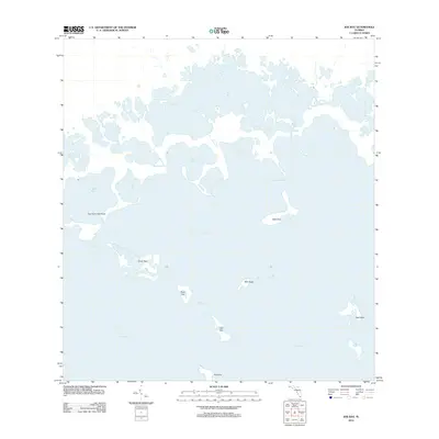 2012 Map of Joe Bay, 2012 Print