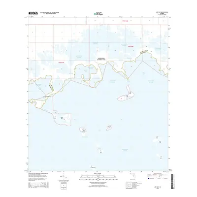 2015 Map of Joe Bay, 2015 Print