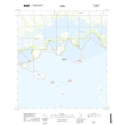 2021 Map of Joe Bay, 2021 Print