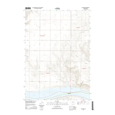 2015 Map of Joe Creek, 2015 Print
