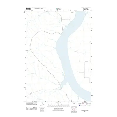 2012 Map of Joe Creek NW, 2012 Print