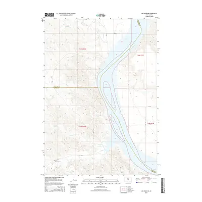 2015 Map of Joe Creek NW, 2015 Print