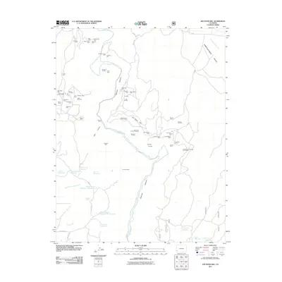 2011 Map of Joe Davis Hill, 2011 Print