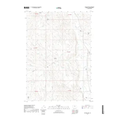 2017 Map of Joe Emge Creek, 2017 Print