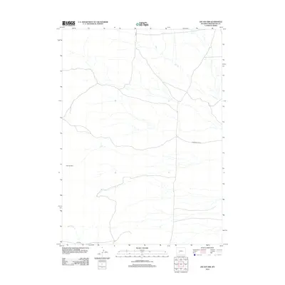 2012 Map of Joe Hay Rim, 2012 Print