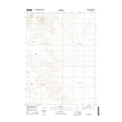 2015 Map of Joe Hay Rim, 2015 Print