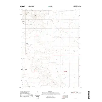 2017 Map of Joe Hay Rim, 2017 Print