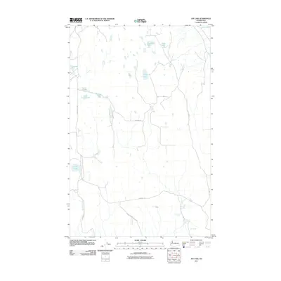 2011 Map of Joe Lake, 2011 Print