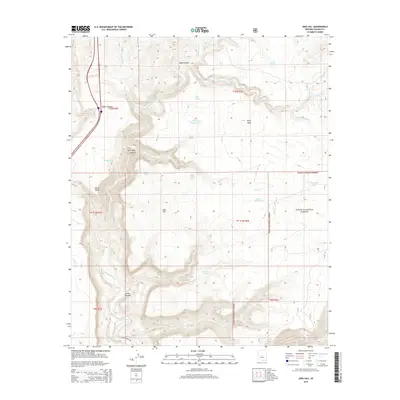 2014 Map of Joes Hill, 2014 Print