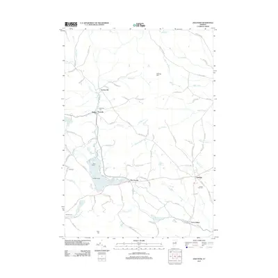 2012 Map of Joes Pond, 2012 Print