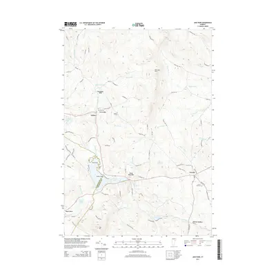 2015 Map of Joes Pond, 2015 Print