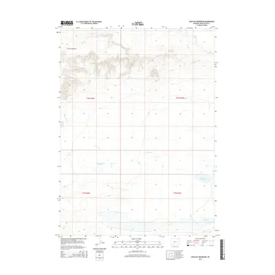 2015 Map of John Hay Reservoir, 2015 Print