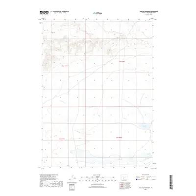 2017 Map of John Hay Reservoir, 2017 Print