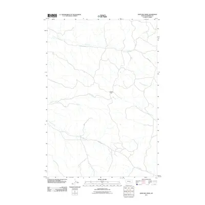 2011 Map of John Hen Creek, 2011 Print