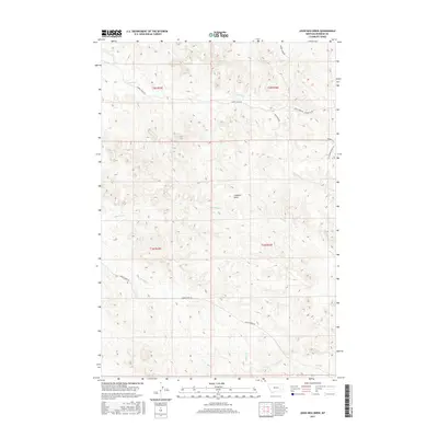 2017 Map of John Hen Creek, 2017 Print