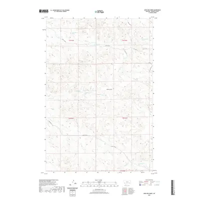 2020 Map of John Hen Creek, 2020 Print