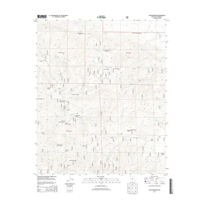 2013 Map of John Kerr Peak, 2013 Print