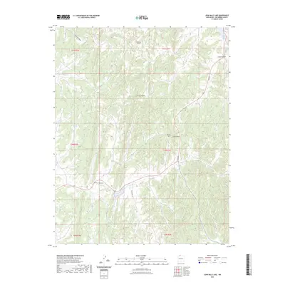 2023 Map of John Mills Lake, 2023 Print