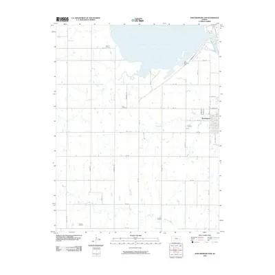 2009 Map of John Redmond Dam, 2009 Print