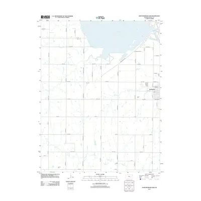2012 Map of John Redmond Dam, 2012 Print