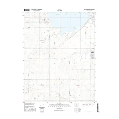 2015 Map of John Redmond Dam, 2015 Print