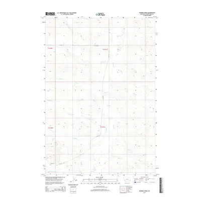2014 Map of Johnnie Creek, 2014 Print
