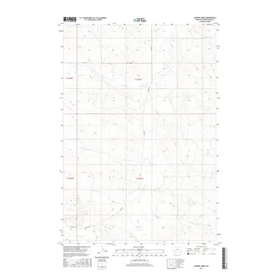2017 Map of Johnnie Creek, 2017 Print