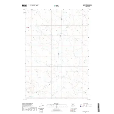 2020 Map of Johnnie Creek, 2020 Print
