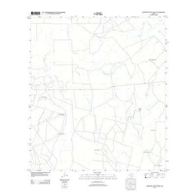 2013 Map of Johnnie Little Hill, 2013 Print