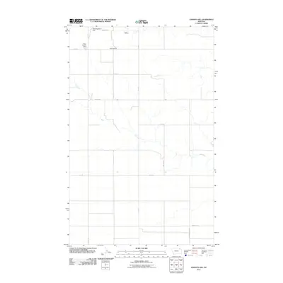 2011 Map of Johnnys Hill, 2011 Print