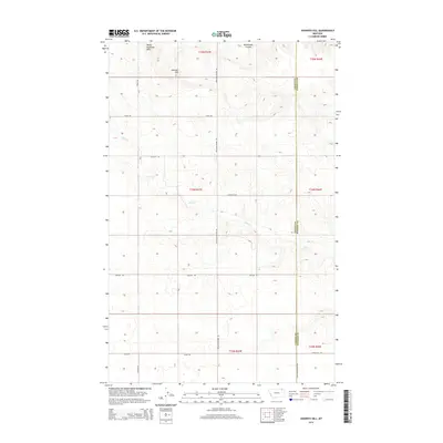2014 Map of Johnnys Hill, 2014 Print