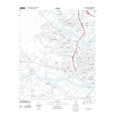 2011 Map of Johns Island, 2011 Print
