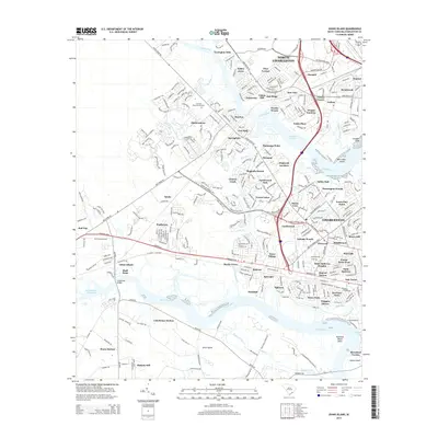 2014 Map of Johns Island, 2014 Print